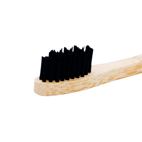 Bambus Zahnbürste für Erwachsene - Medium - Schwarz