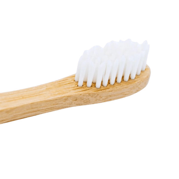 Bambus Zahnbürste für Erwachsene - Weiß