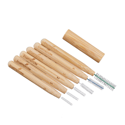 Bambus Interdentalbürsten - 6er-Pack - 0,40mm - 0,80mm