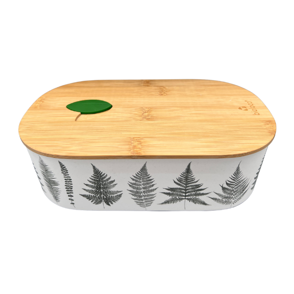 Bioloco Plant Lunchbox/Brotdose Oval Plastikfrei - Oval