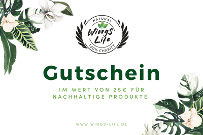 Geschenkgutschein Wings Life Shop