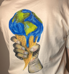 our world is melting T-SHIRT - UNISEX
