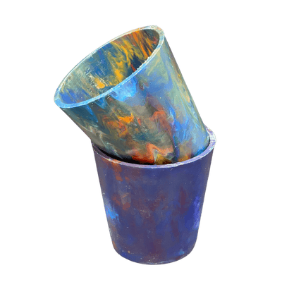 Nachhaltiger Blumentopf | recycelt | klein