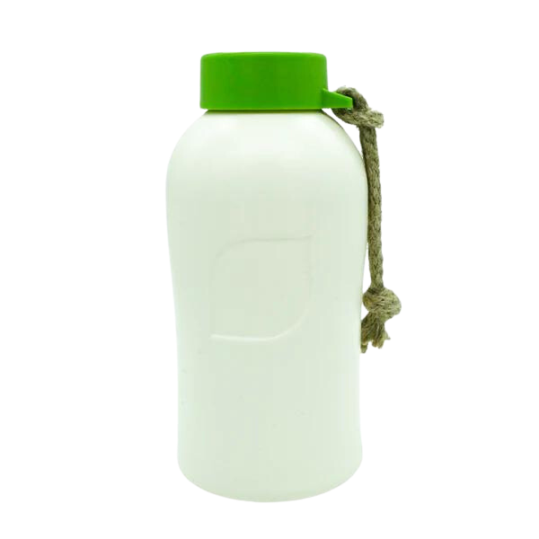 Plastikfreie Trinkflasche - PureKids - Lime & Pink