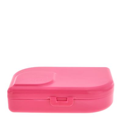 Plastikfreie Brotdose/Lunchbox - Lime, Mandarin & Pink