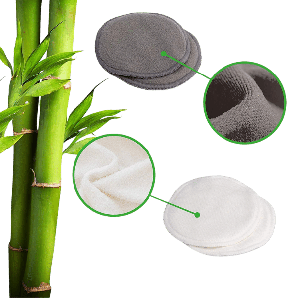 Waschbare Abschminkpads - aus Bambus