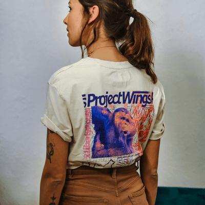 Urban Classic T-Shirt -Project Wings & Liberty Roots mit Orang Utan Druck