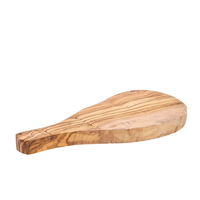 Zwiebelbrett/Butterbrett RUSTIKAL - 25-30 cm - Olivenholz