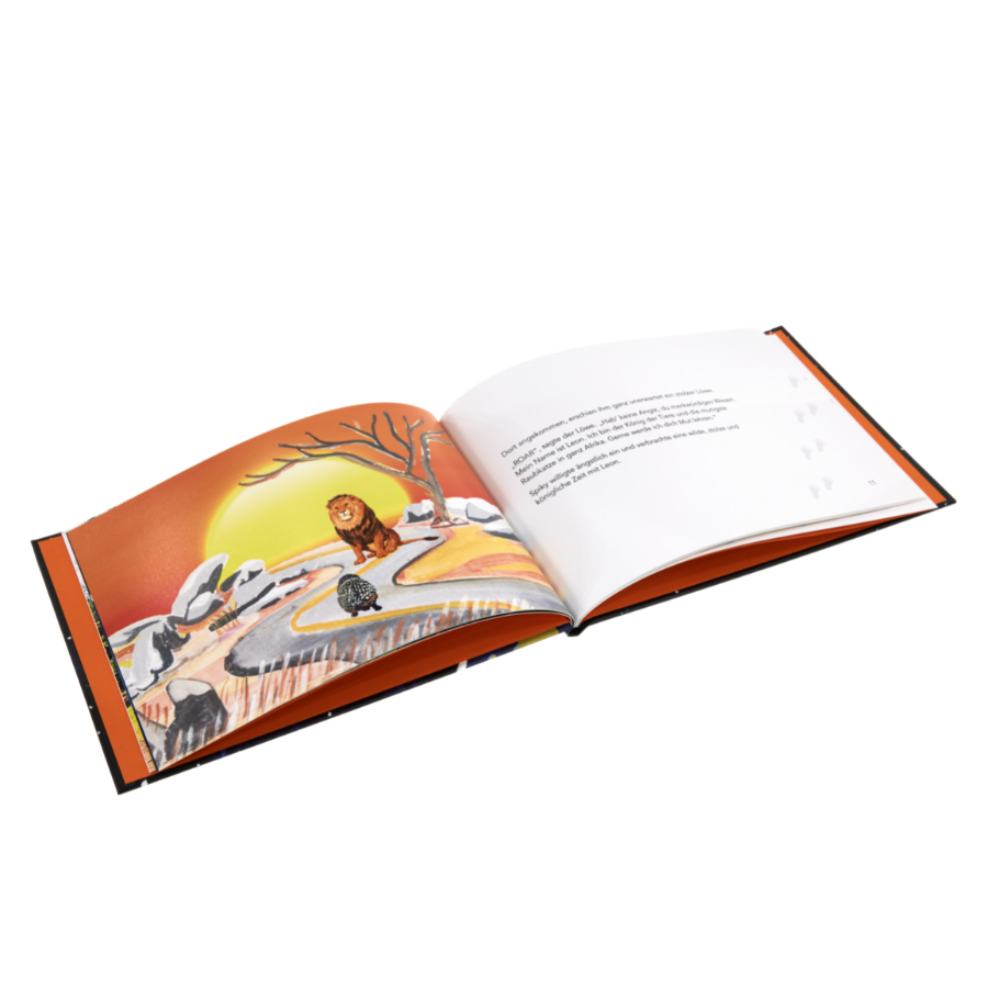 Kinderbuch "Spiky´s Traumreise nach Afrika"