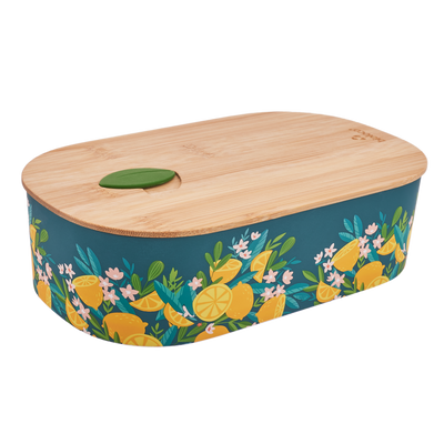 Bioloco Plant Lunchbox/Brotdose Oval Plastikfrei - Oval