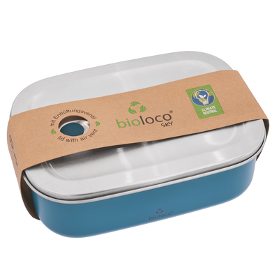 Lunchbox/Brotdose Bioloco nachhaltig - 2 Farben