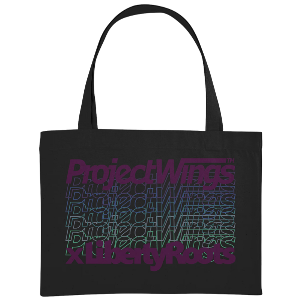 Nachhaltige Stofftasche - LibertyRoots & Project Wings