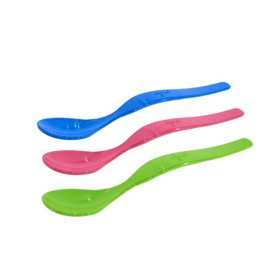Nachhaltiges Besteck für Baby´s aus Zuckerrohr und Mineralien - 3er-Set
