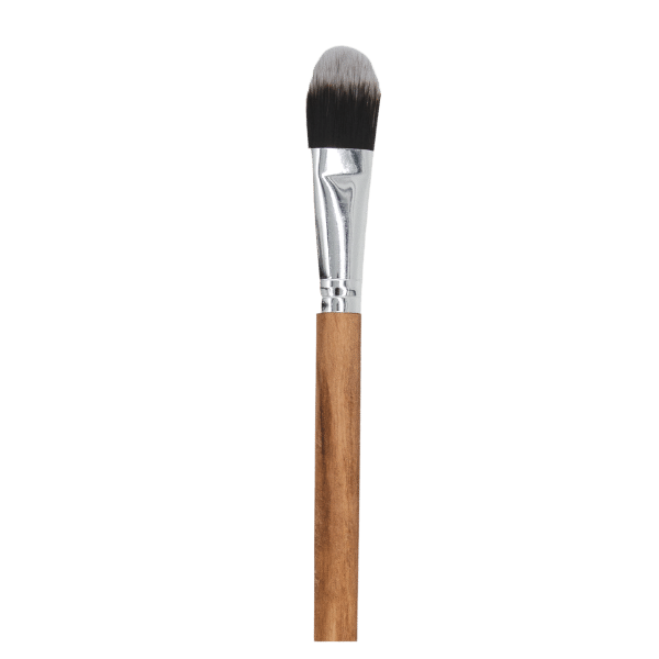 Make Up Pinsel mit weichem Haar aus Olivenholz