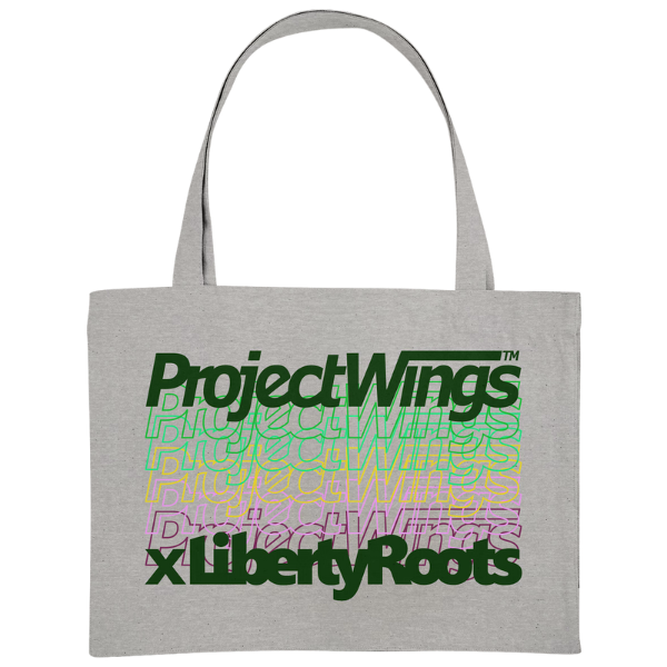 Nachhaltige Stofftasche - LibertyRoots & Project Wings