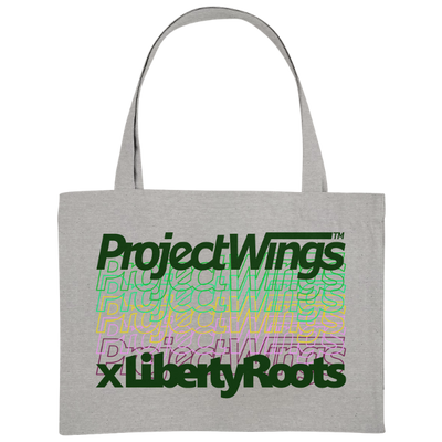 Nachhaltige Stofftasche - LibertyRoots & Project Wings