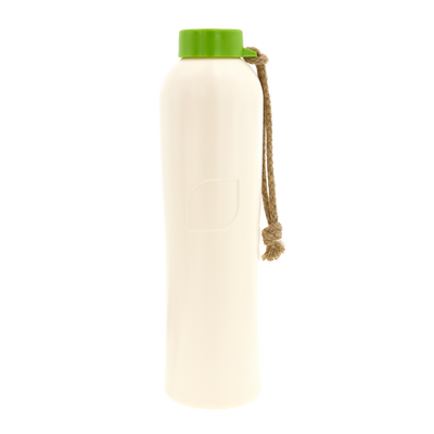 Nachhaltige Trinkflasche aus Zuckerroh - PureFeel - Lime & Pink