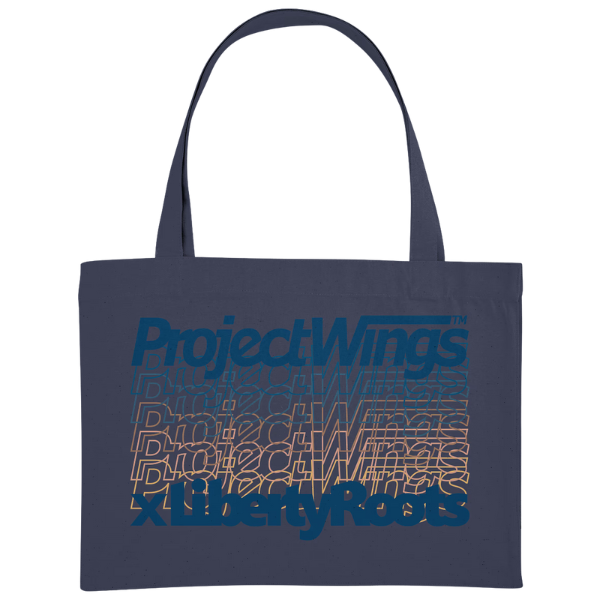 Nachhaltige Stofftasche - LibertyRoots & Project Wings