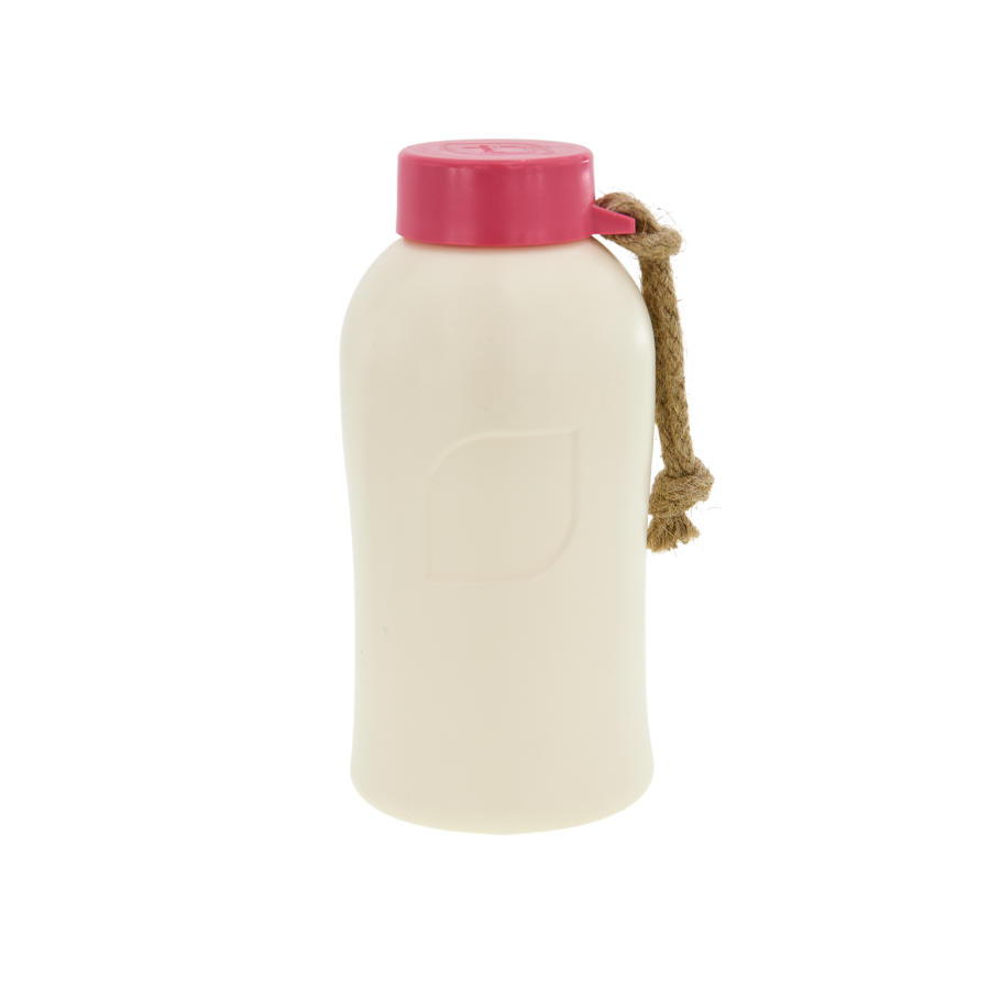 Plastikfreie Trinkflasche - PureKids - Lime & Pink