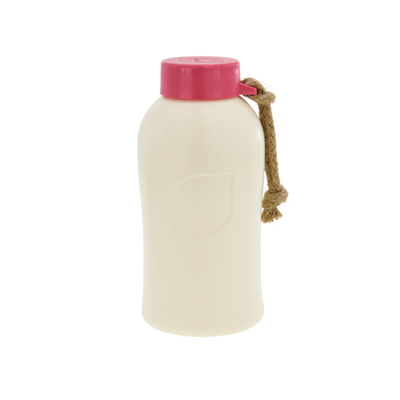 Plastikfreie Trinkflasche - PureKids - Lime & Pink