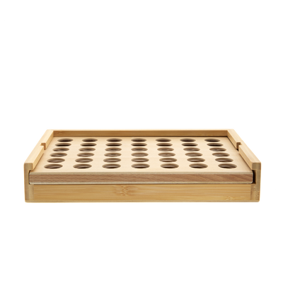 Vier gewinnt aus Holz - Bambus