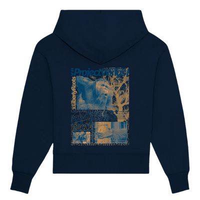 Oversize Hoodie - Project Wings & Liberty Roots mit Orang Utan Druck