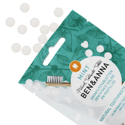 Natural Zahntabletten - Mint mit Fluorid